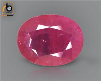 NATURAL RUBY (MANAK) (HEATED & TREATED) (MH) 1.91 CRT ( 29331 )